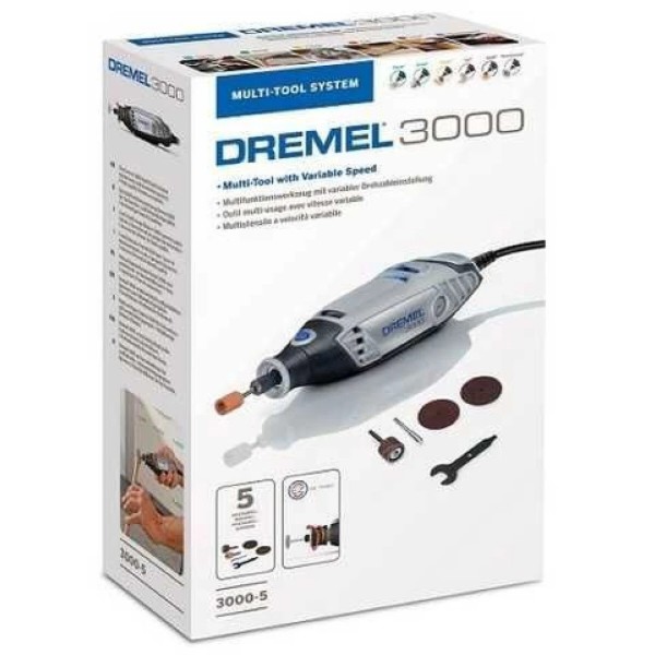 Фото - Полірувальна шліфмашина Dremel 3000 130Вт (F.013.300.0JU)